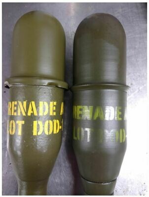 WW2 US Army M9 Rifle Grenade stencils set of 3