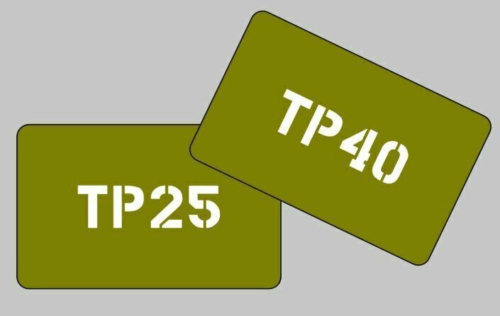 Tire Tyre Pressure stencil set of four (x4) for army J eep d odge GMC