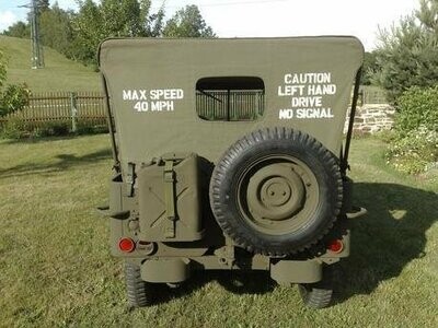 Canvas Hood stencil Set  to suit ww2 war army Jeep willys Ford Hotchkiss