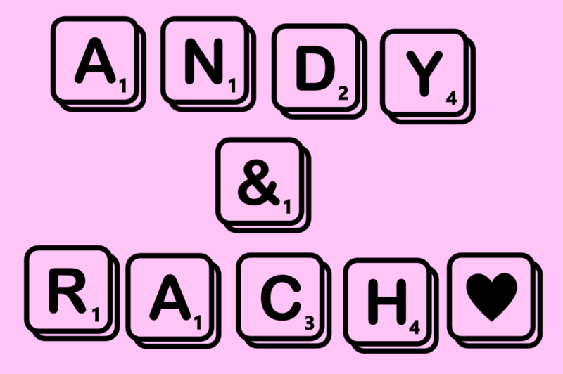 Scrabble letter sticker decals mk2