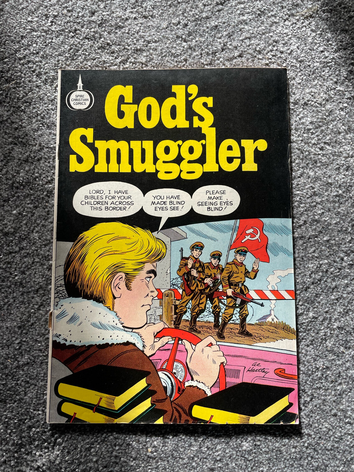 Gods Smuggler Spire Christian Comics 1972 Brother Andrew