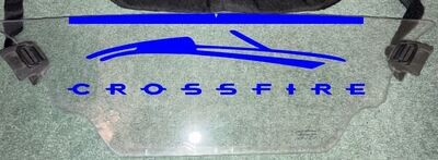 Wind break Sticker to suit Chrysler Crossfire