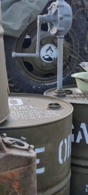 55 Gallon Drum Top Stencil