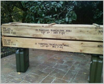 Bangalore torpedo crate stencil set to suit re-enactors ww2 army J eep prop