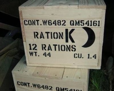 K Ration crate stencils inc plans to build stencil set