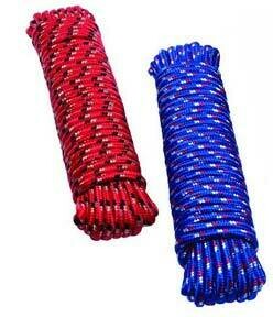Everbilt Diamond Braid Polypropylene Rope 3/8 inch diameter X 50 Feet