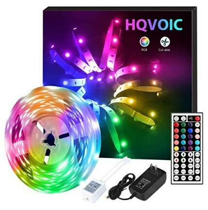 LED Strip Lights For Backlighting TV or Bedroom/Living Room Decoration with Remote