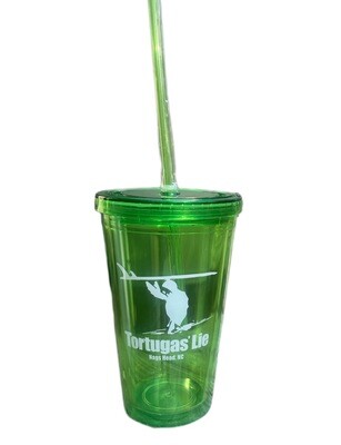 Green Lone Surf 16 oz cup