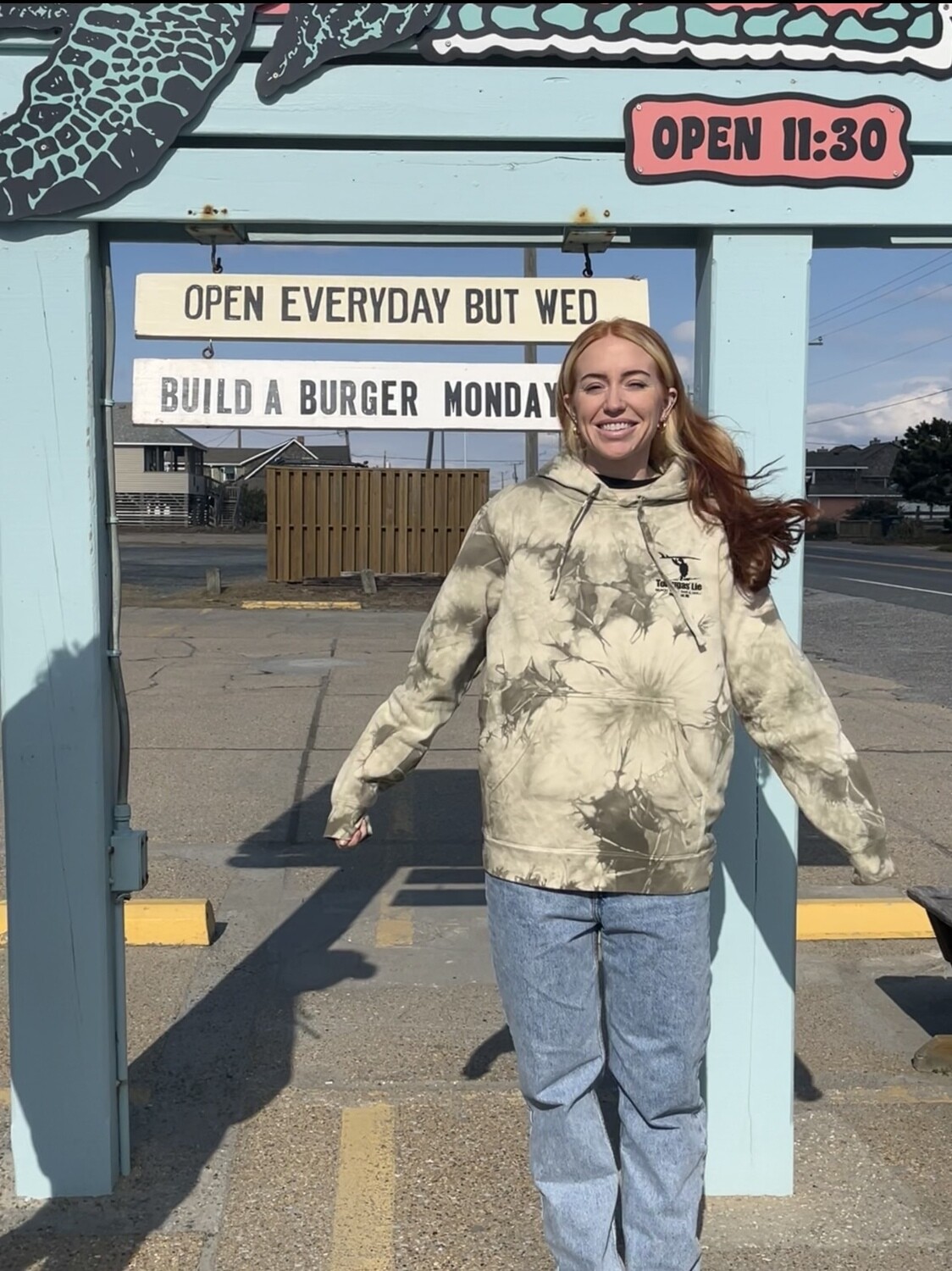 Lone Surfer Tie Dye Hoodies