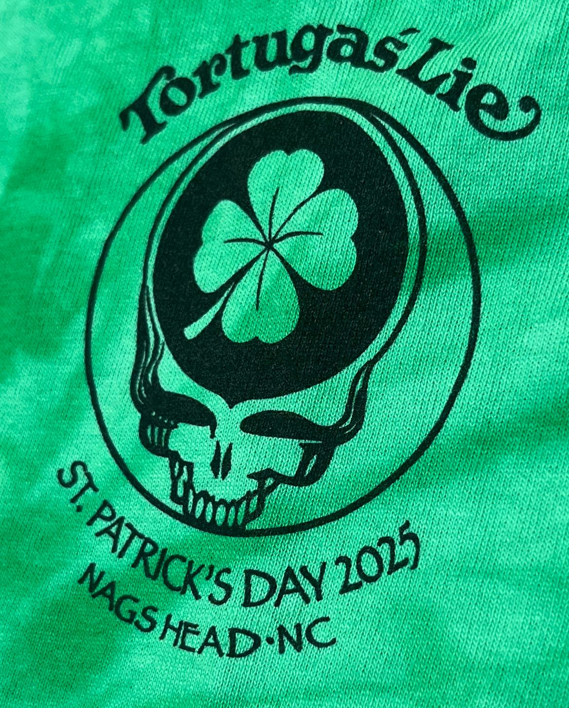 Toogs St. Pattys Dead Tie Dye