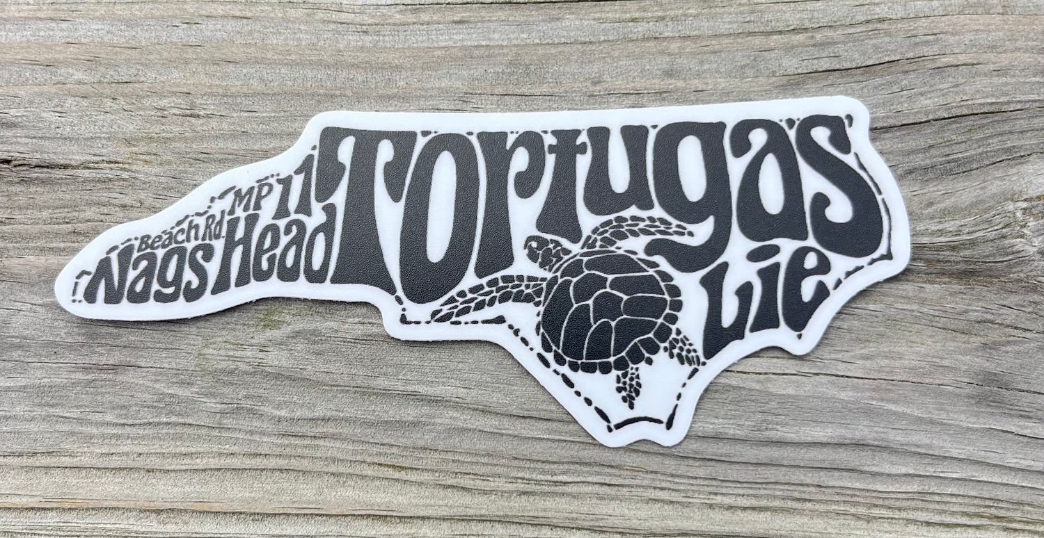 Tortugas' State of Mind Sticker