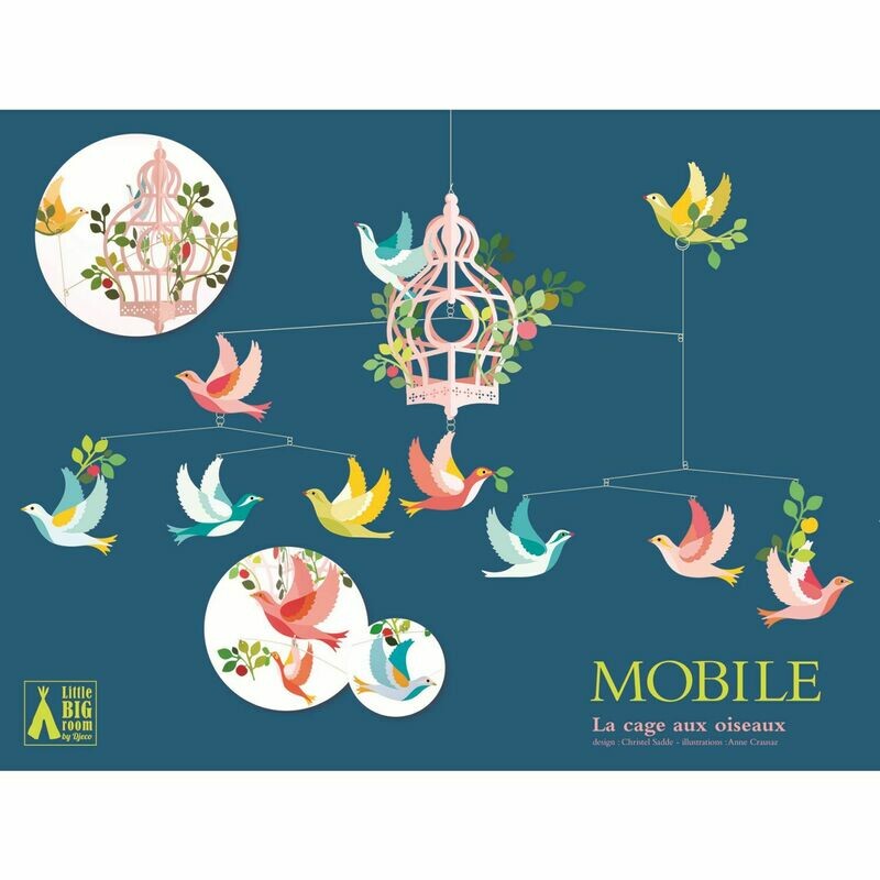 Grand Mobile LA CAGE AUX OISEAUX