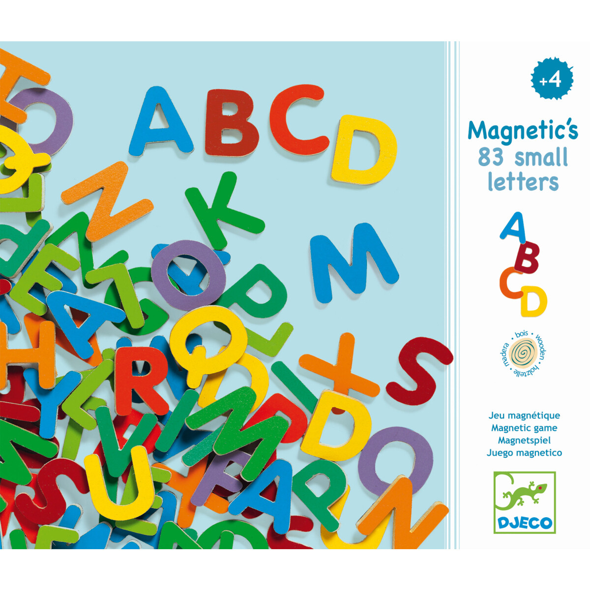 Holz Magnete - MAGNETIC´S 83 LETTERS