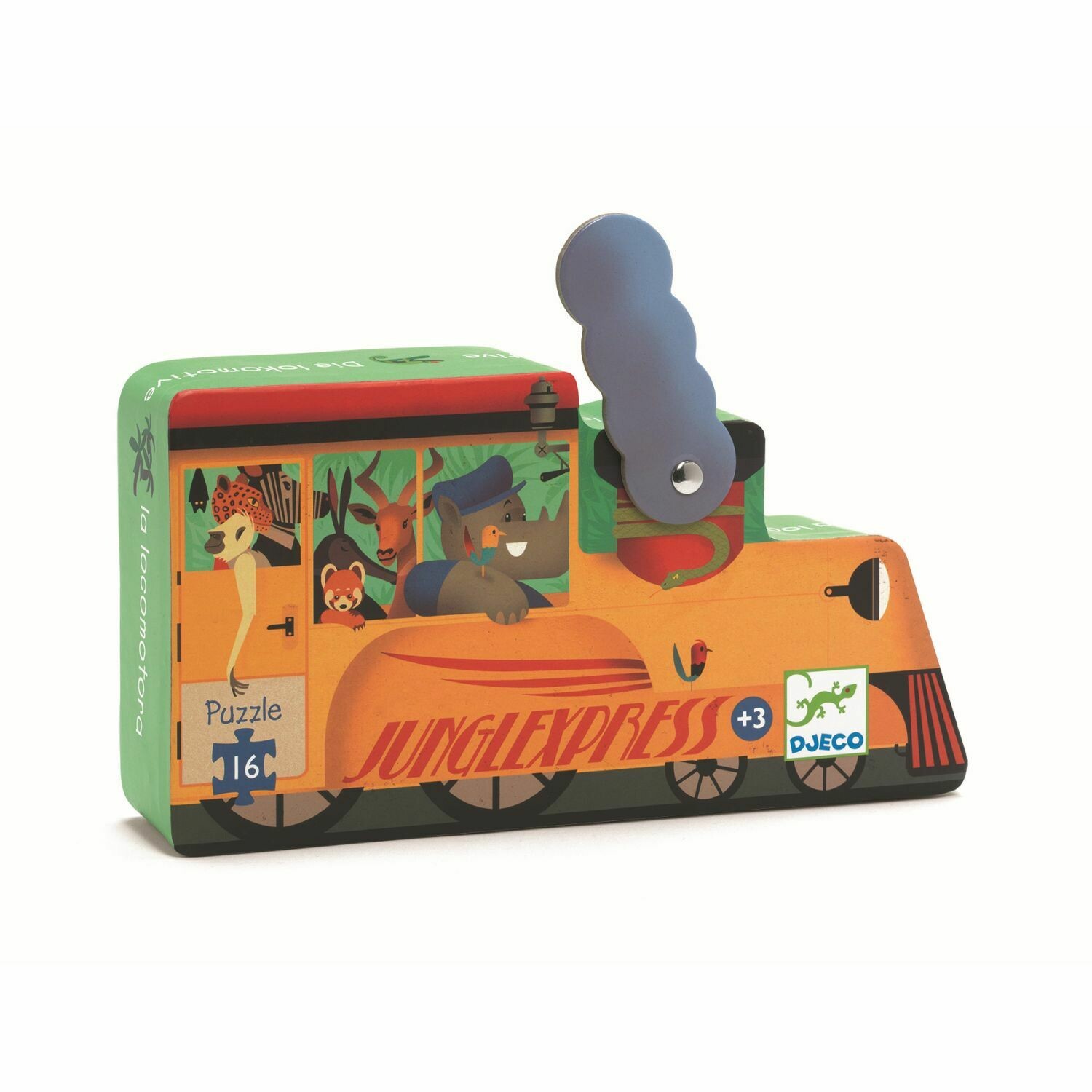 Silhouetten Puzzle - DIE LOKOMOTIVE