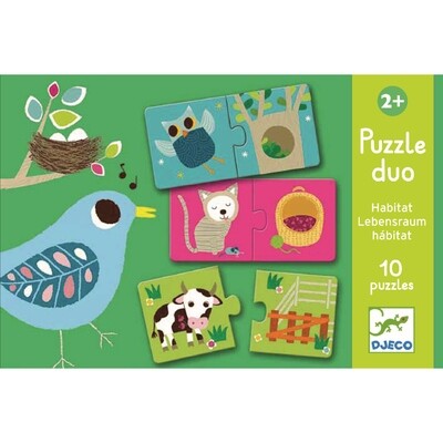 Puzzle Duo - LEBENSRÄUME Puzzle Duo - LEBENSRÄUME