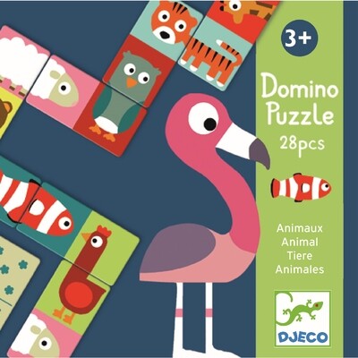 Domino-Puzzle - TIERE