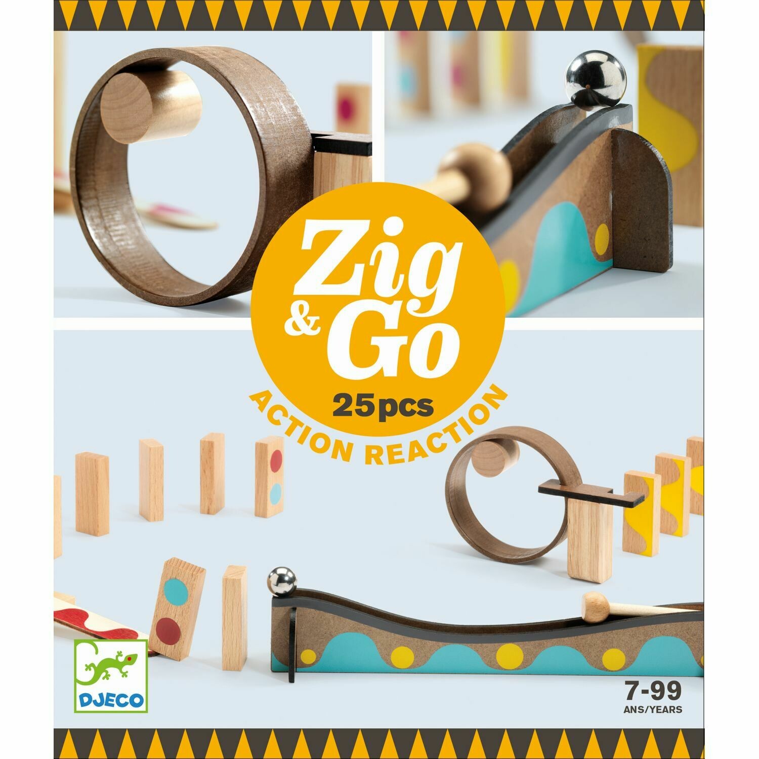 Baukasten ZIG&GO - 25 Teile