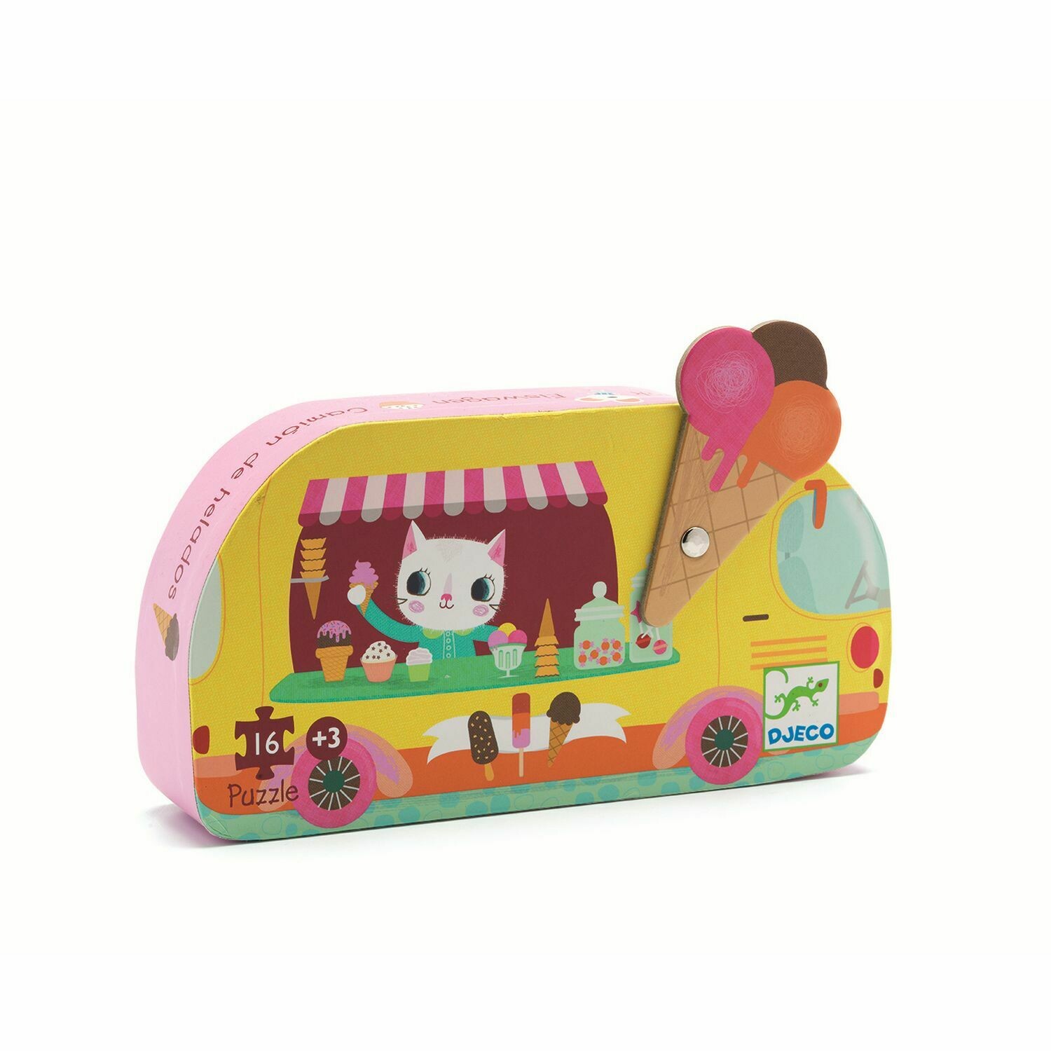Silhouetten Puzzle - EISWAGEN