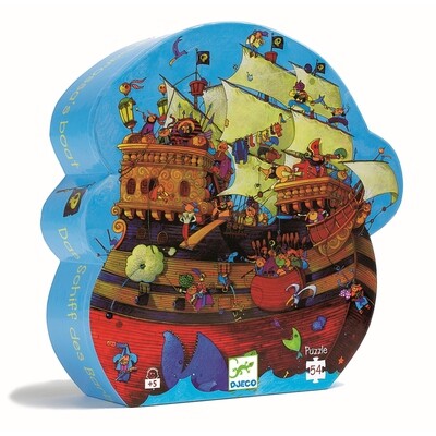 Silhouetten Puzzle - BARBAROSSAS BOOT Silhouetten Puzzle - BARBAROSSAS BOOT