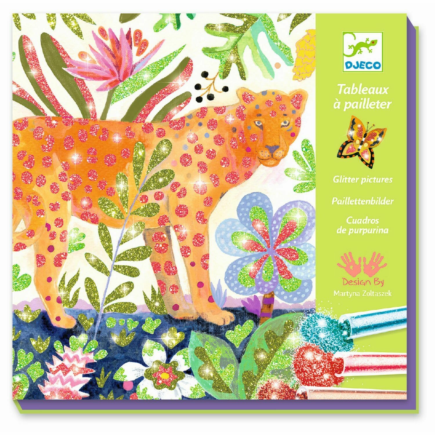 Kreativ-Set GLITZERBILDER - TROPICO