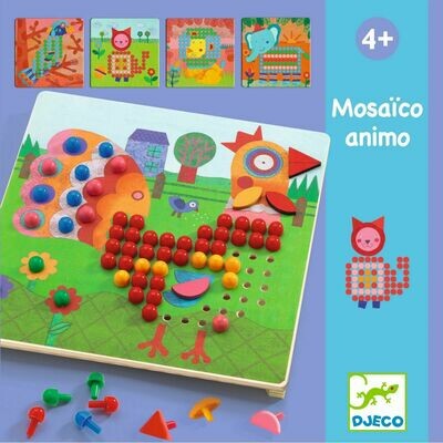 Mosaik-Steckspiel - MOSAICO ANIMO Mosaik-Steckspiel - MOSAICO ANIMO
