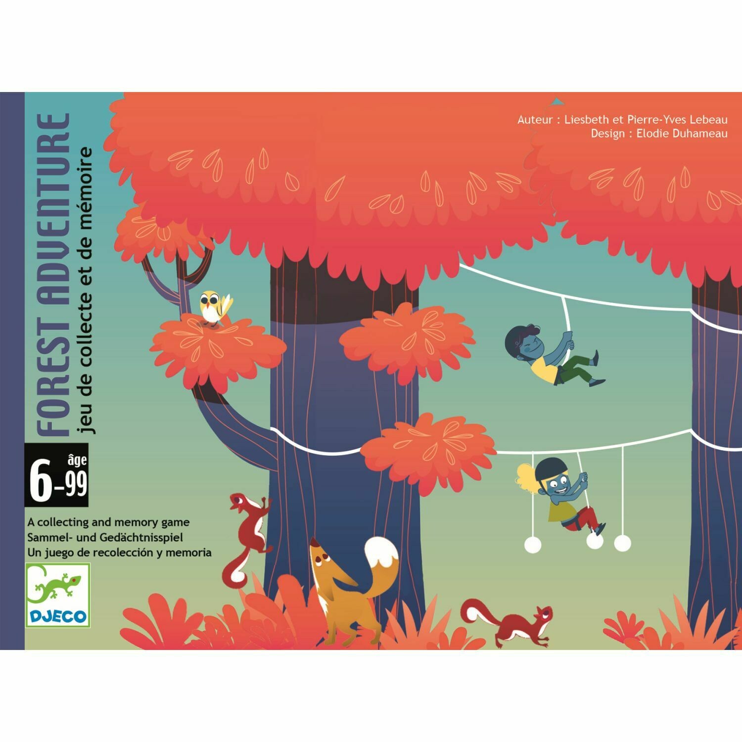 Kartenspiel von DJECO - FOREST ADVENTURE