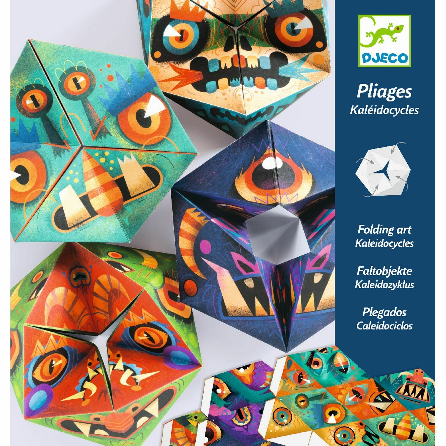 Kleines Kreativ-Set  - ORIGAMI - MONSTERFLEX