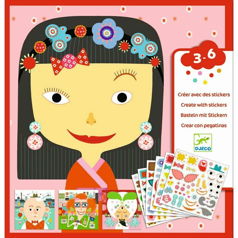 Sticker-Set  - BASTELN MIT STICKERN