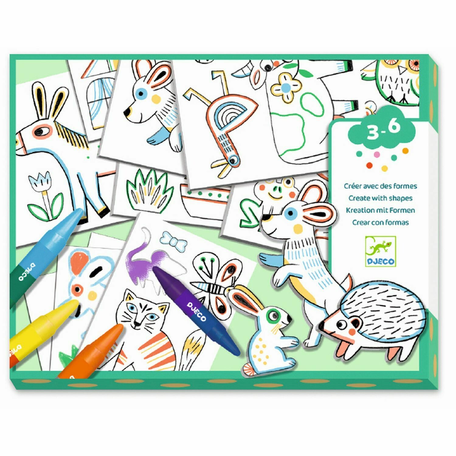 Kreativ-Set  - KREATION MIT 80 FORMEN