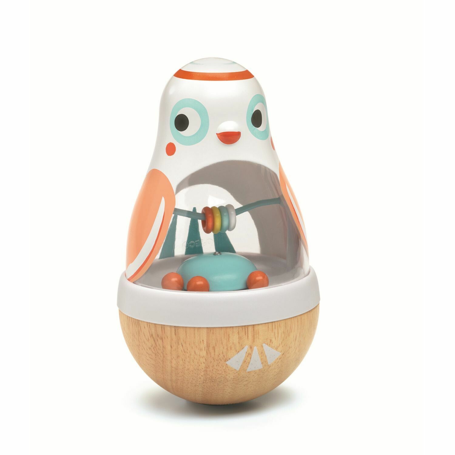 Steh-auf-Figur - BABY POLI - BABY WHITE von DJECO