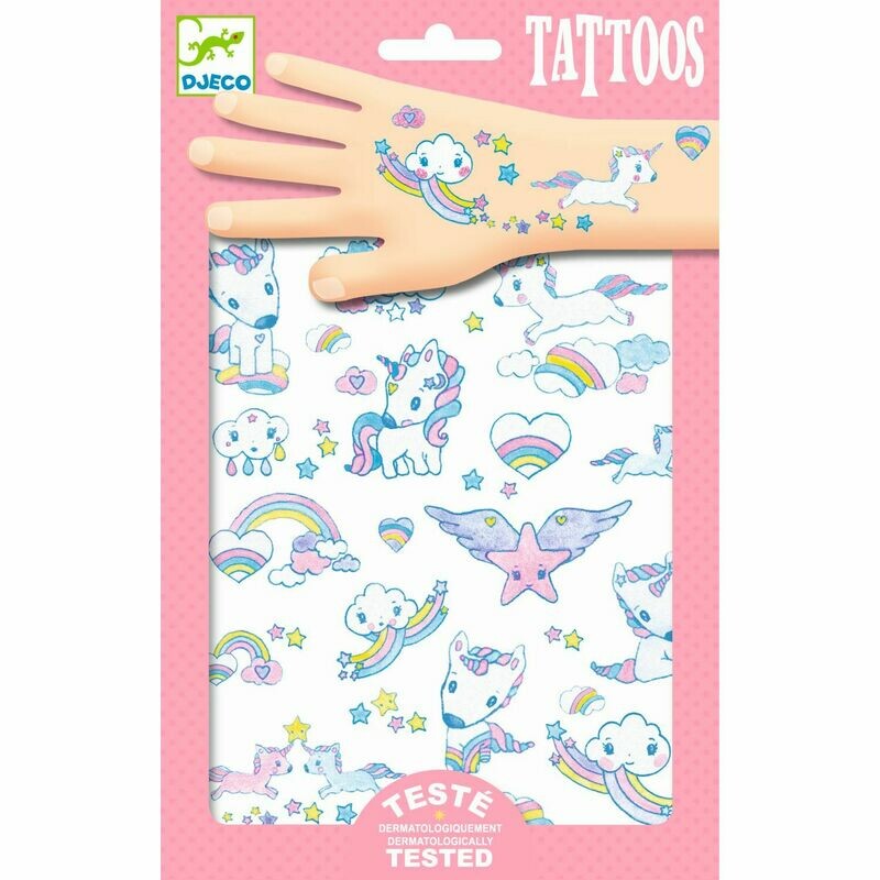 DJECO TATTOOS - EINHÖRNER