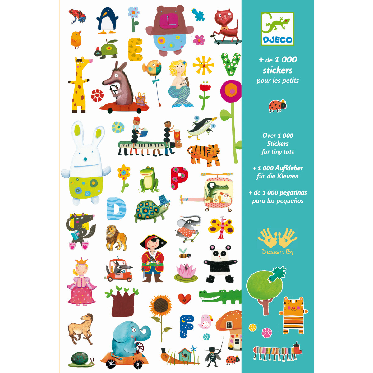 1000 STICKER pour les petits! von Djeco