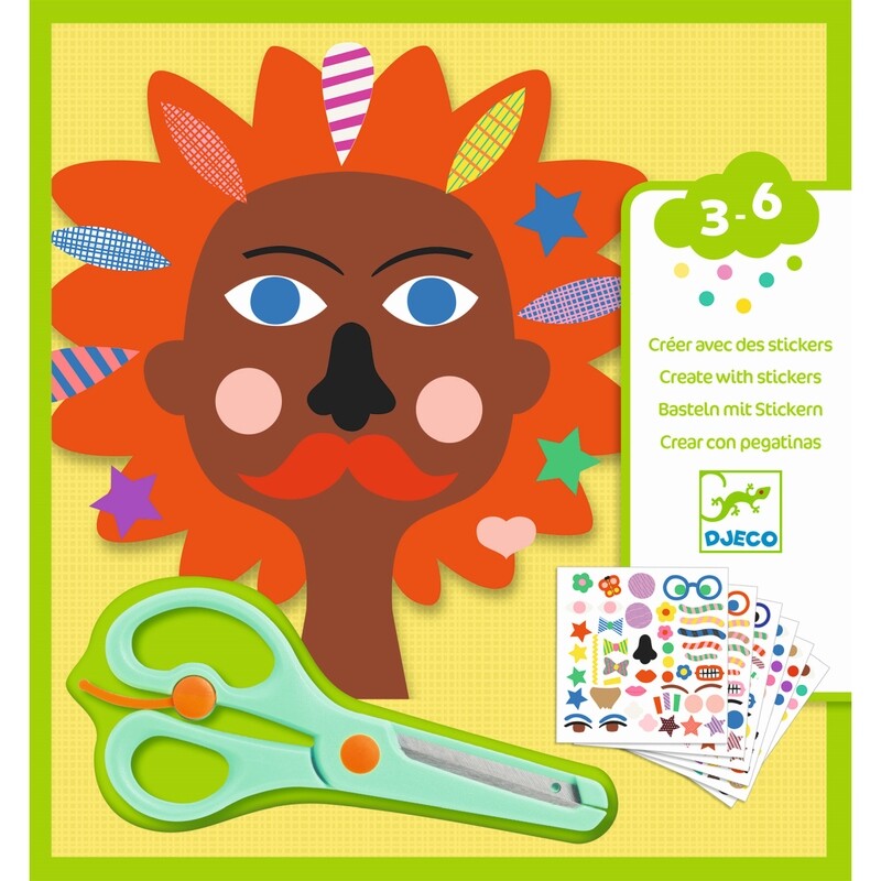 Sticker-Set  - BASTELN MIT STICKERN