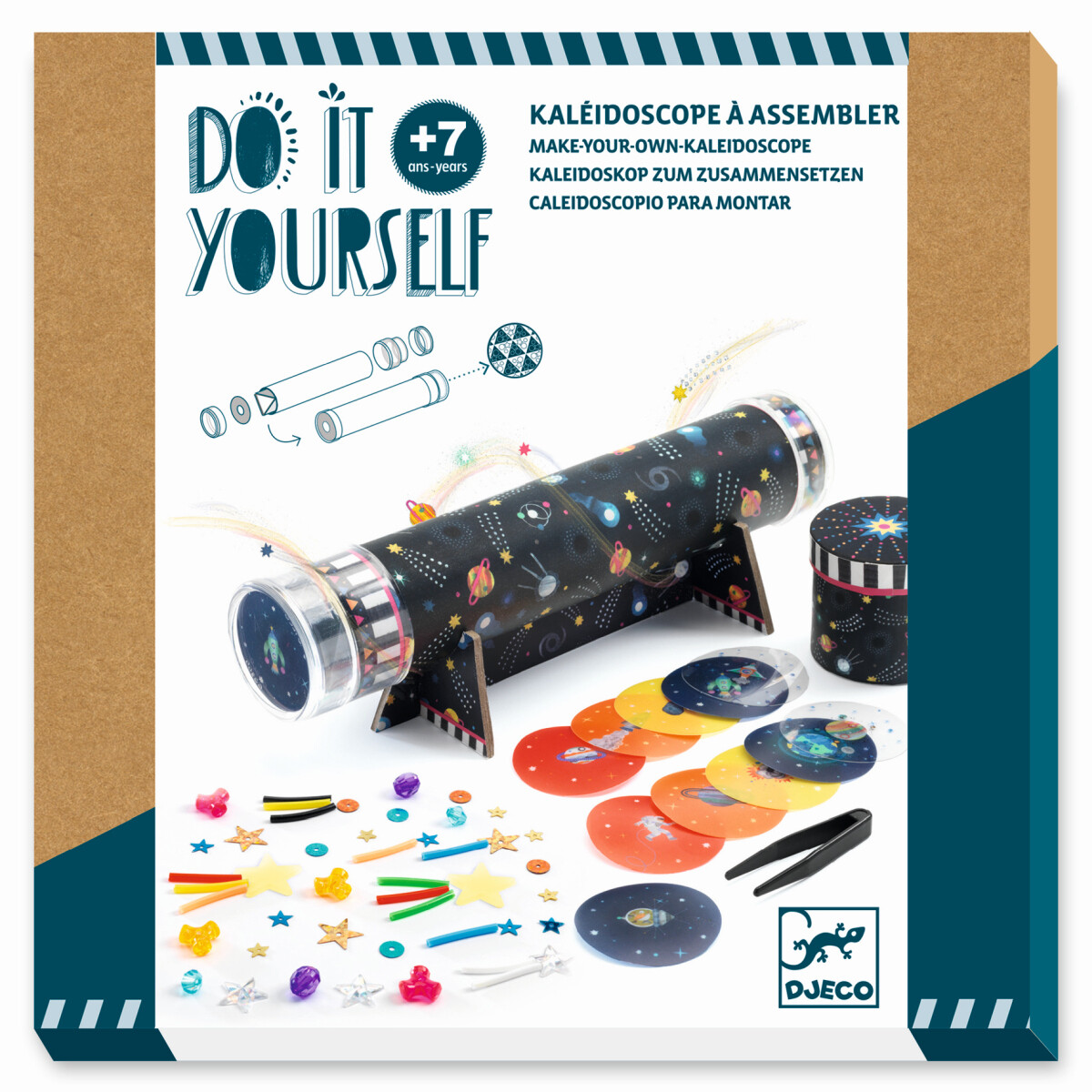 DO IT YOURSELF - Kaleidoskop zum Zusammenbauen- RAUMFAHRT