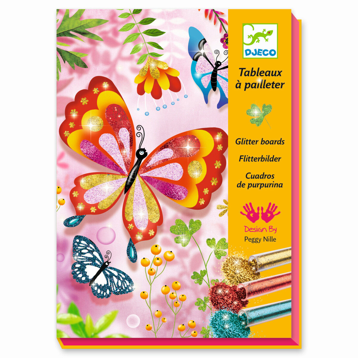 Kreativ-Set GLITZERBILDER - SCHMETTERLINGE