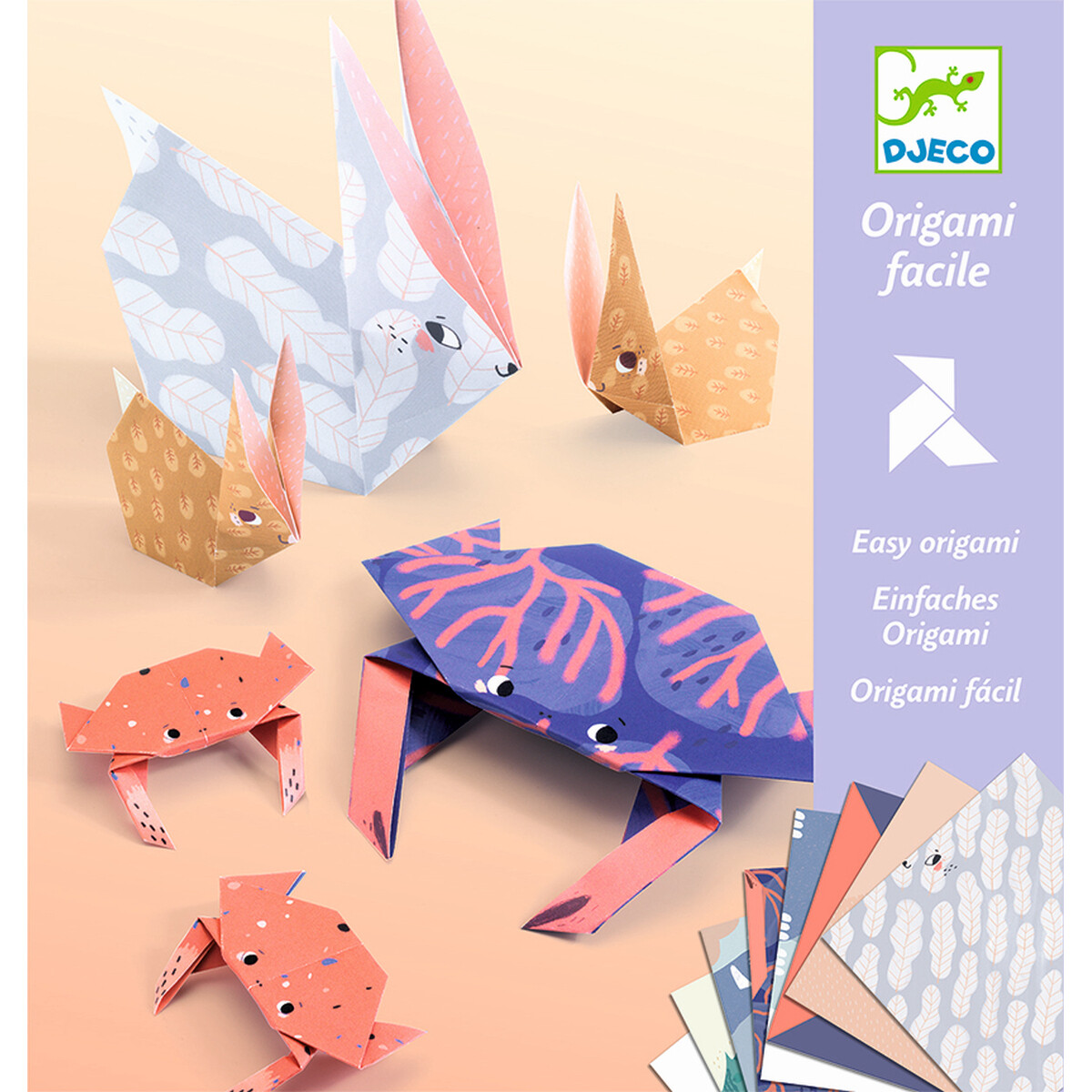 Kleines Kreativ-Set  - EINFACHES ORIGAMI - FAMILIE