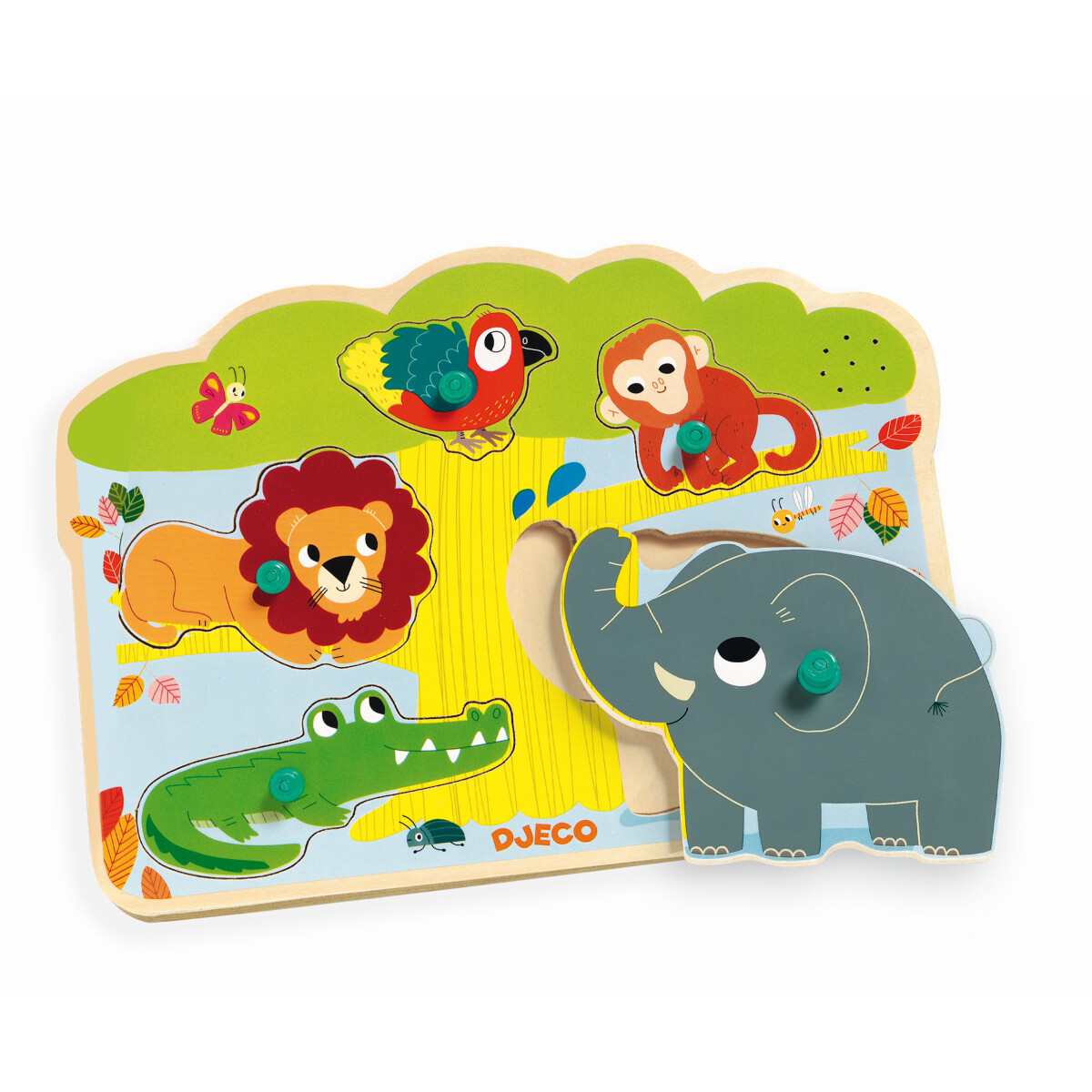 Klangpuzzle aus Holz - BAOBAB