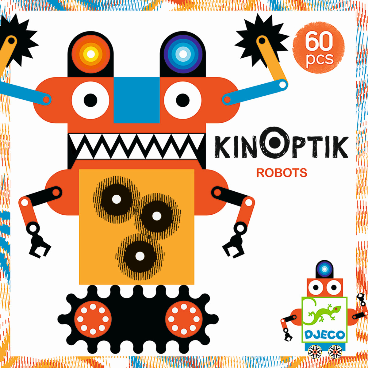 Animationsspiel - KINOPTIK - ROBOTS von DJECO