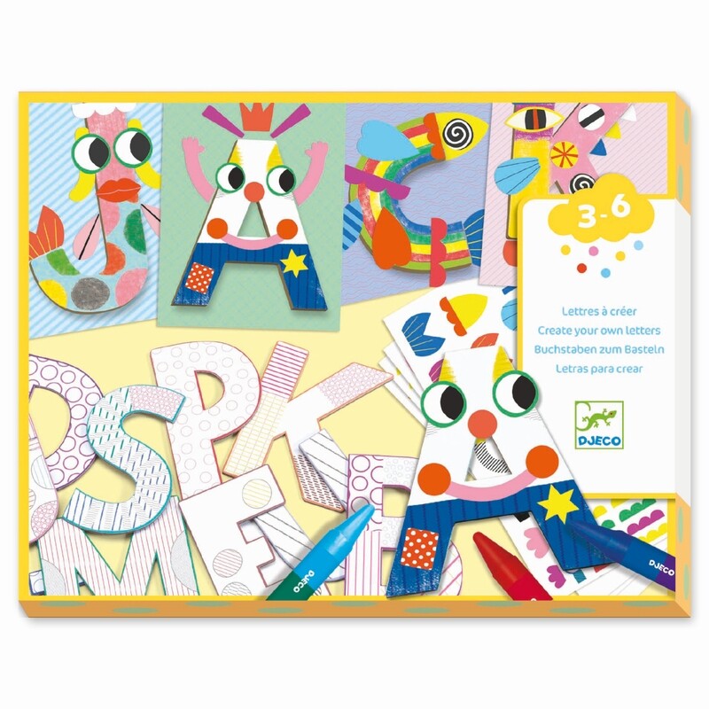 Kreativ-Set - BUCHSTABEN BASTELN Kreativ-Set - BUCHSTABEN BASTELN