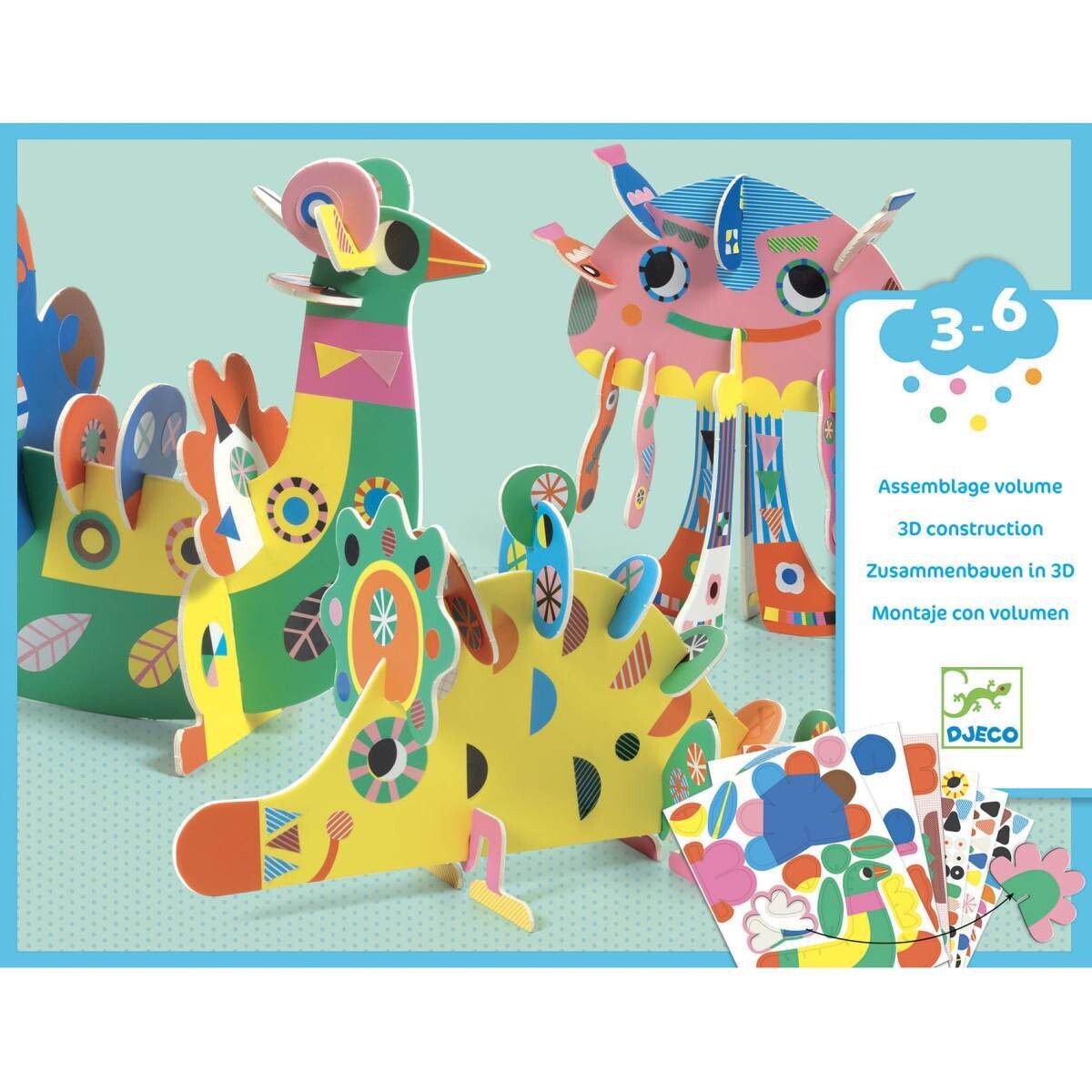 Kreativ-Set - 3D TIERE