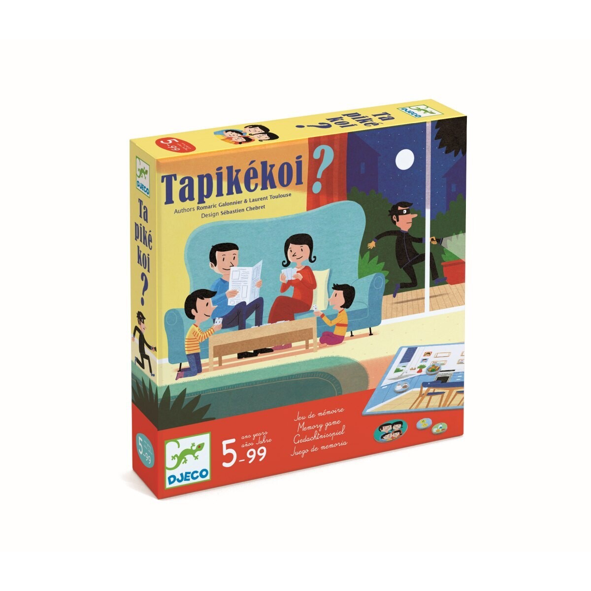 Gedächtnisspiel - TAPIKÉKOI von DJECO