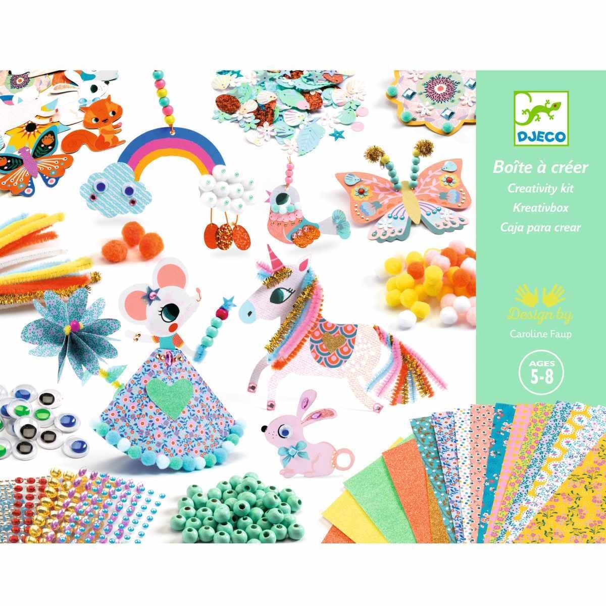 Kreativ-Set - MULTI-ACTIVITY-KIT - KREATIVBOX von DJECO