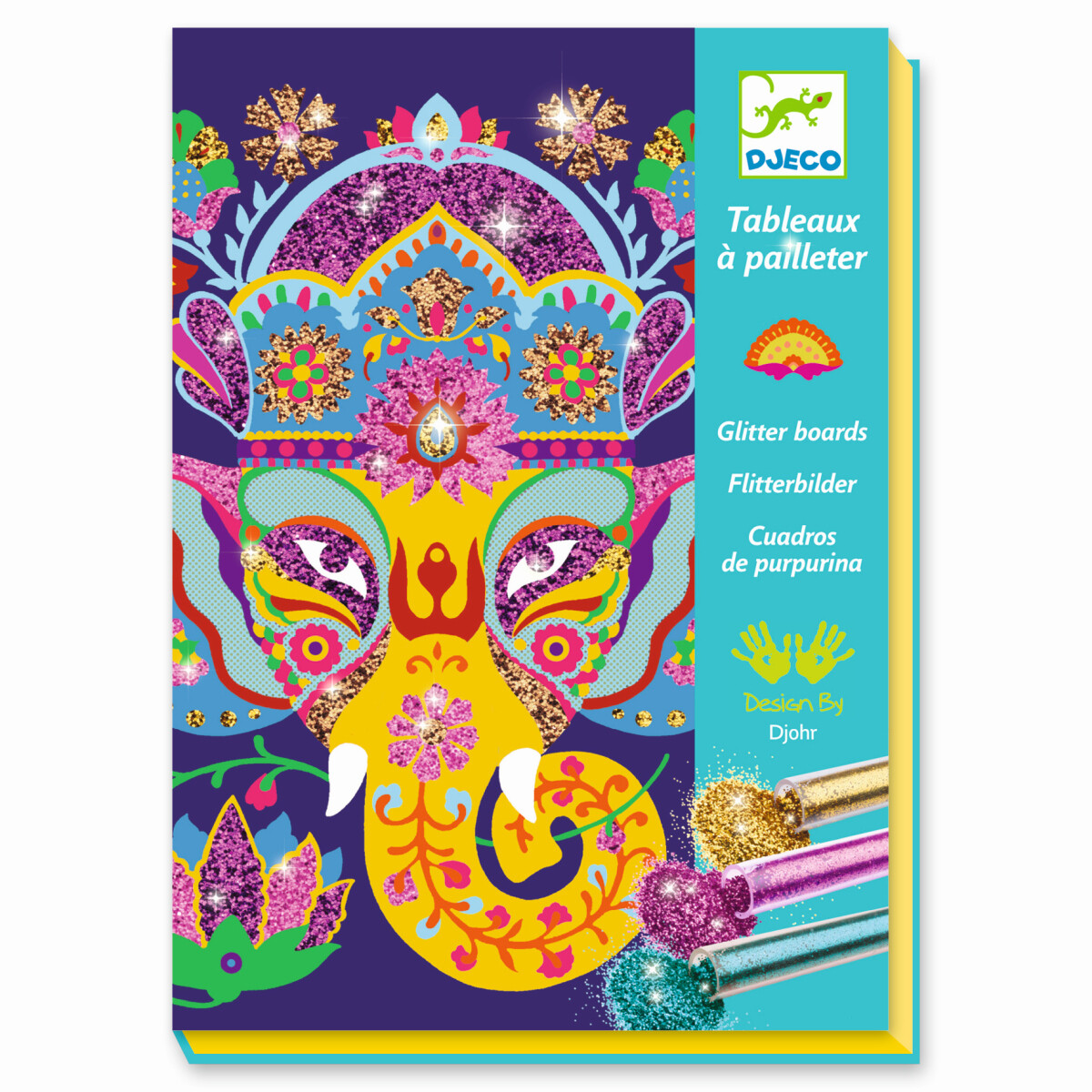 Kreativ-Set GLITZERBILDER - TIERE von DJECO