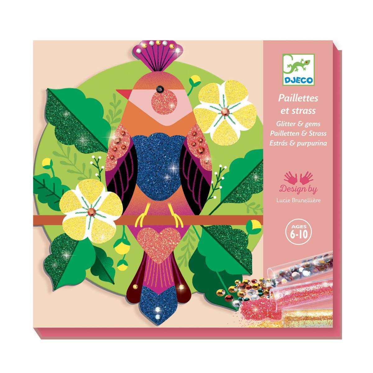 Kreativ-Set SAND UND GLITZER - PARADISIO von DJECO