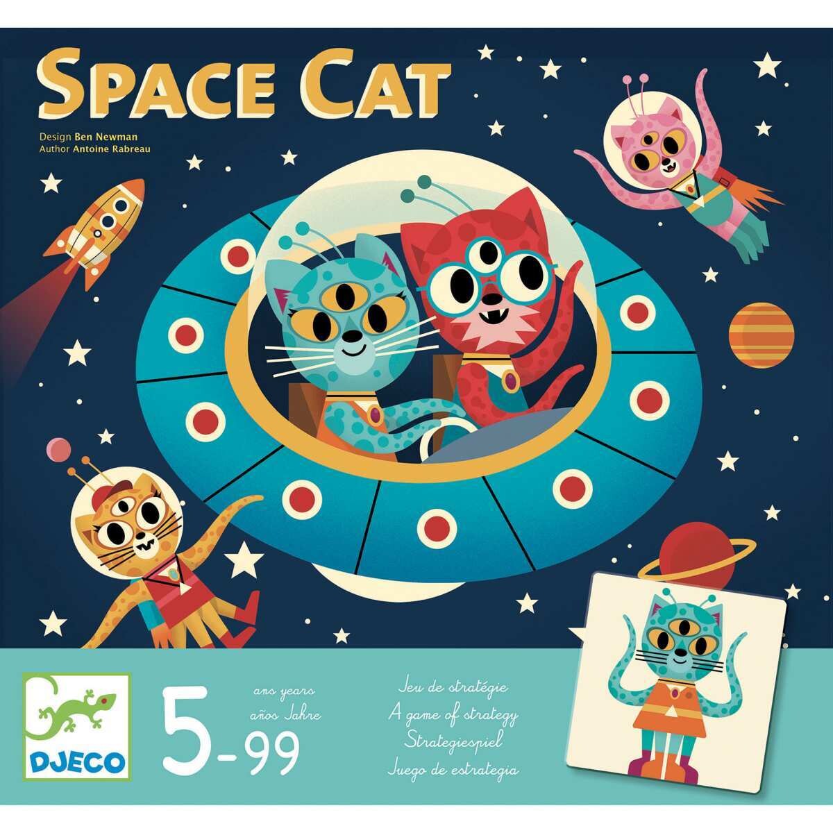 Geschicklichkeits - Spiel -  SPACE CAT von DJECO