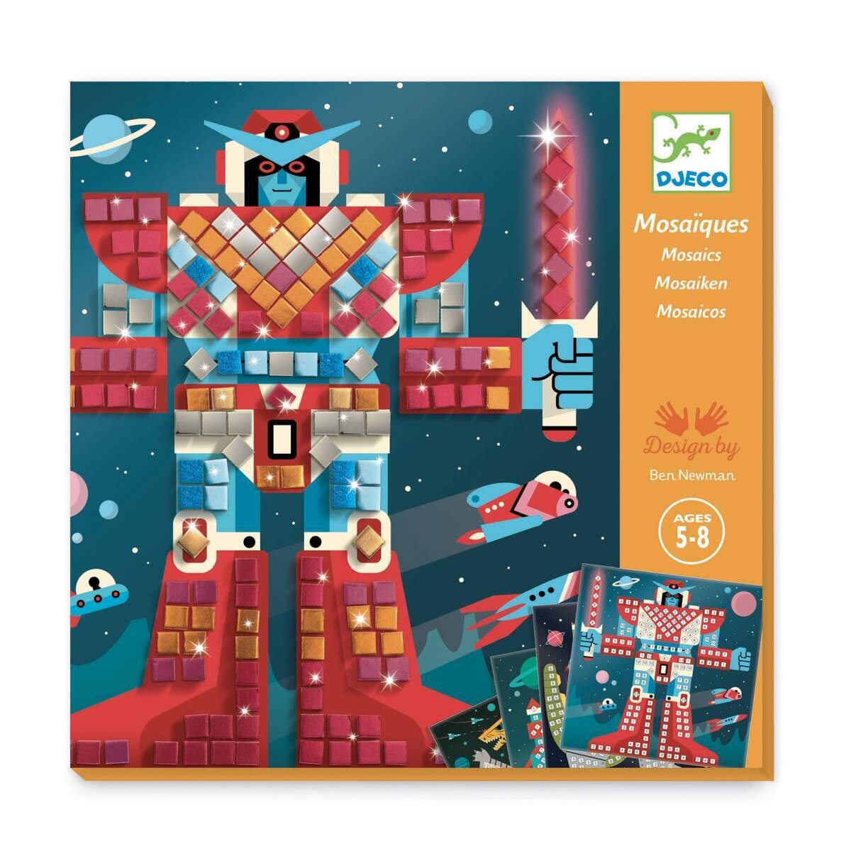 Kreativ-Set MOSAIKE - SPACE BATTLE von DJECO