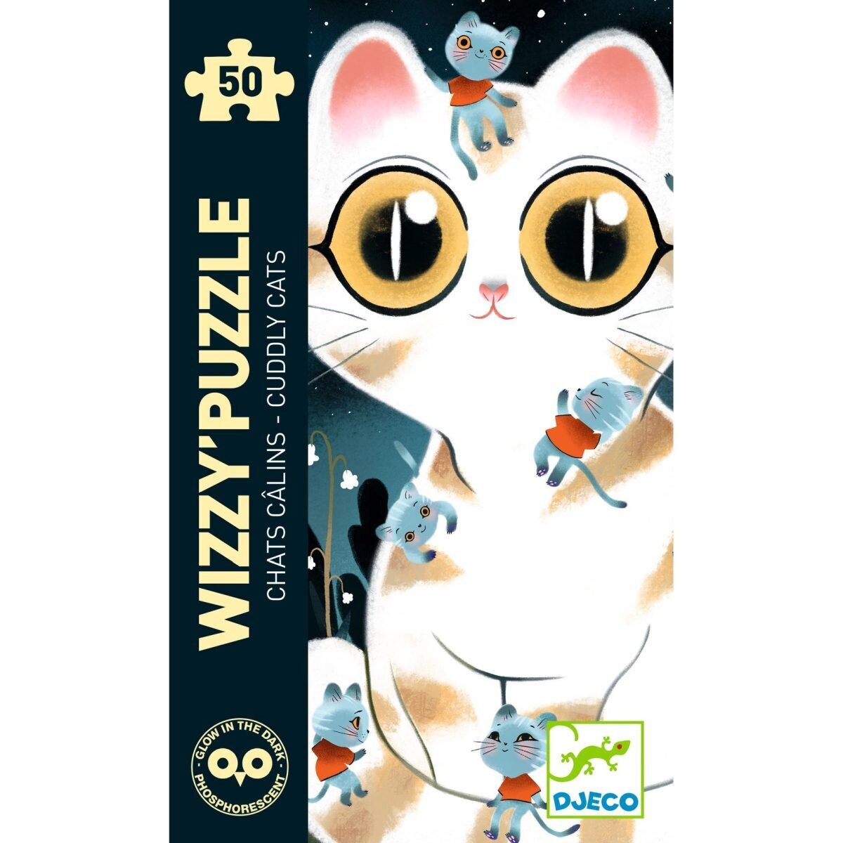 WIZZY PUZZLE - Katzen 50 Teile - von DJECO
