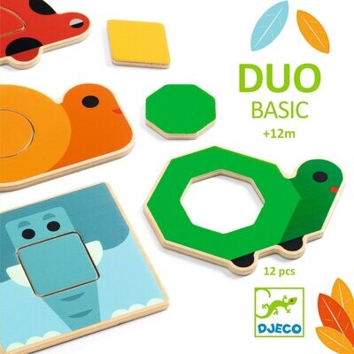 Holzpuzzle - DUO BASIC von Djeco