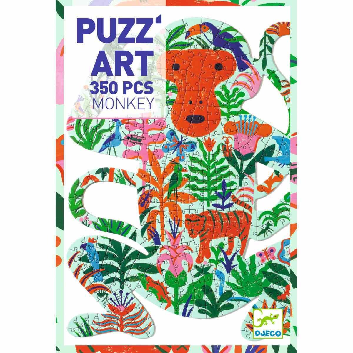 Puzz'Art von DJECO - AFFE - 350 Teile