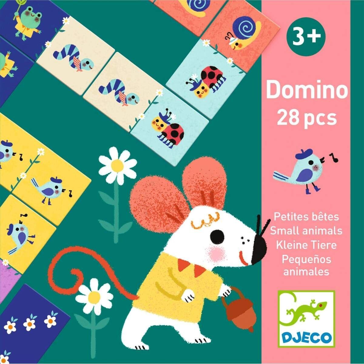 Lernspiele - DOMINO KLEINE TIERE von Djeco